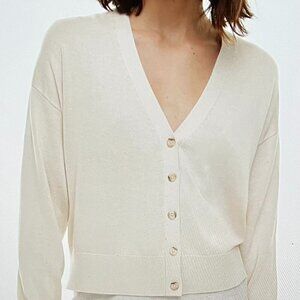 Aritizia The Group by Babaton Clarity Cardigan Silk and cashmere cardigan Size L